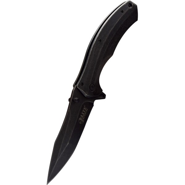 Master Cutlery 2018 Master Fldr, 3.75In Sw Bld, Sw Ss Hndl, W/ Pc - MAS-ET-1012