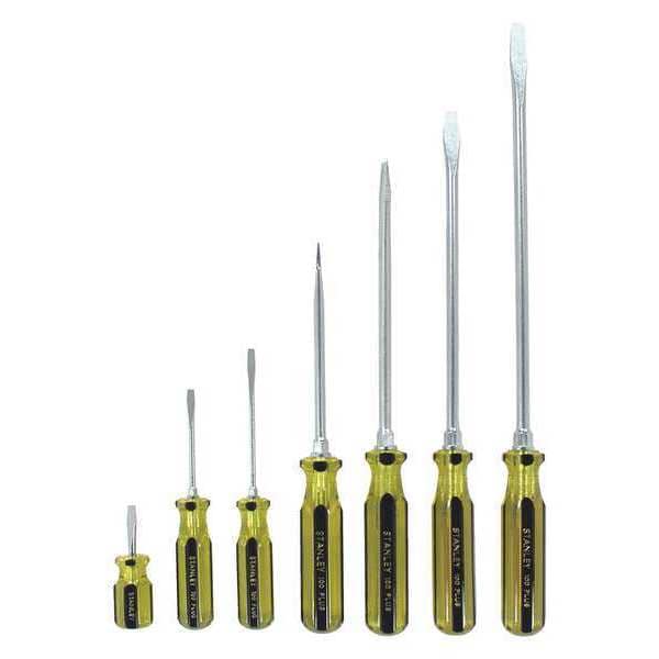 Stanley Screwdriver Set, 7 pcs, Acetate Handle - 66-157-A