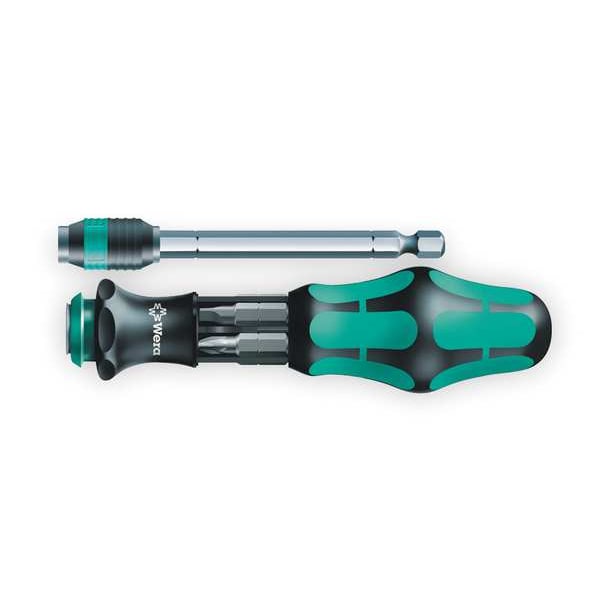 Wera Phillips, Slotted, Hexagon, External Hexagon Bit 7 1/2 in, Drive Size: 1/4 in , Num. of pieces:8 - 05051024001