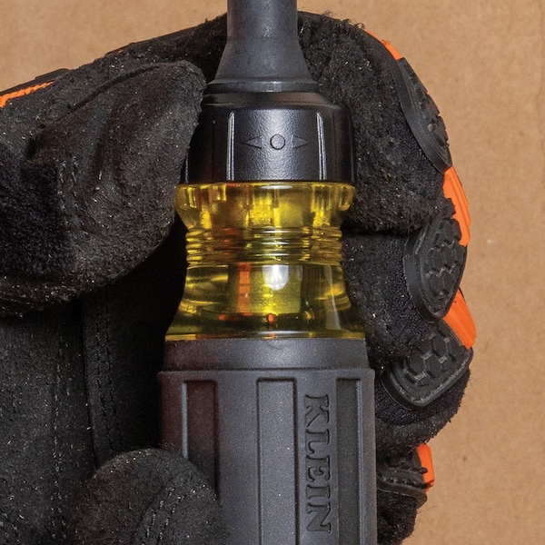 Klein Tools 15-in-1 Ratcheting Impact-Rated Multi-Bit Torsion Zone Screwdriver - 32315HD