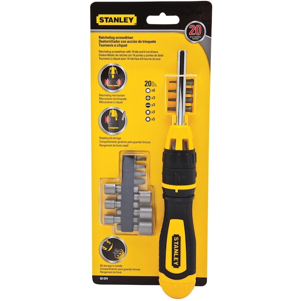 Stanley Phillips, Robertson Square Recess, Slotted, Torx(R) Bit 10 1/2 in, Drive Size: 1/4 in - 62-574