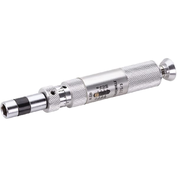 Stahlwille Tools Torque screwdriver TORSIOMAX No.775A/3 DREHMOMENTSCHRAUBENDREHER 0, 2-3 in·lb Size of mount F 6, 3 - 51460003