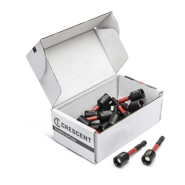 Crescent 7/16" x 2-1/2" VORTEX™ Magnetic Nutsetter - 25 Pack - CAVN2DHX28-25