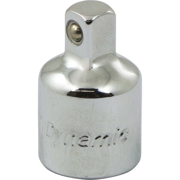 Dynamic Tools Adapter 3/8" Female X 1/4" Male, Chrome Finish - D005701