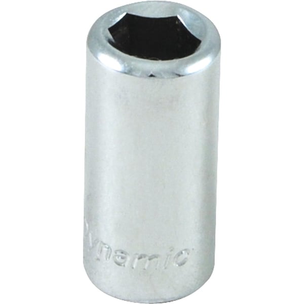 Dynamic Tools Adapter 1/4" Female X 1/4" Male, Chrome Finish - D001201
