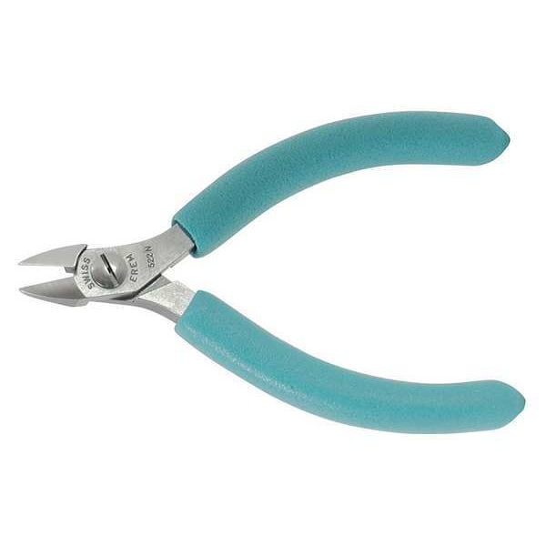 Erem 4 1/2 in 500 Diagonal Cutting Plier Flush Cut Narrow Nose Uninsulated - 522N