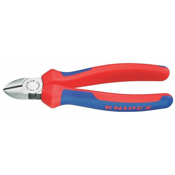 Knipex 5 1/2 in Diagonal Cutting Plier Standard Cut Uninsulated - 70 02 140