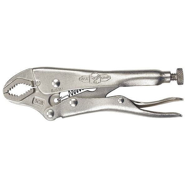 Irwin 5 in Irwin Vise-Grip Knurled Thumb Screw Plain Grip Locking Plier - 5CR