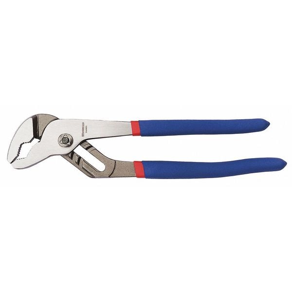 Westward 10 in V-Jaw Tongue and Groove Plier, Serrated - 53JX05