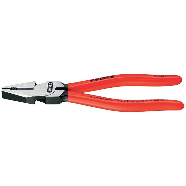 Knipex 7 1/4 in Linemans Plier High Leverage, Steel - 02 01 180