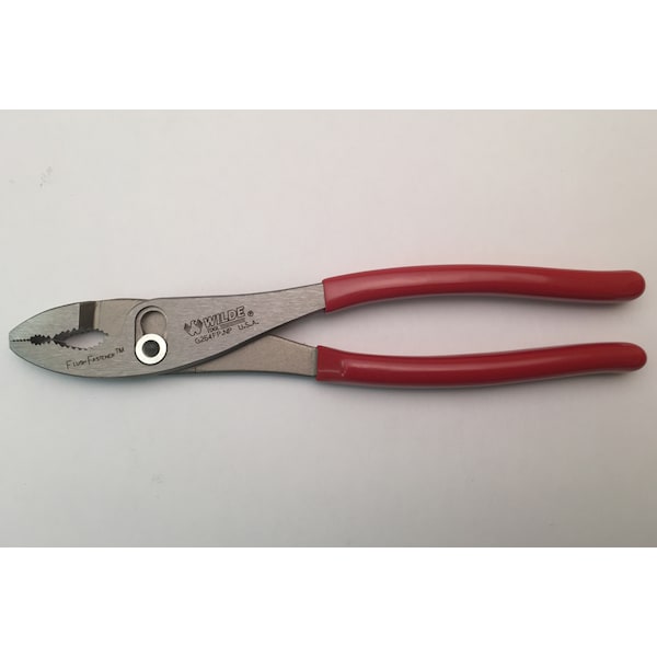 Wilde FLUSH FASTENER 10" SLIP JOINT PLIERS-POLISHED-BULK - G264FP.NP/BB