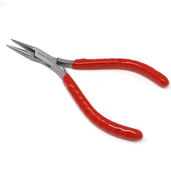 A2Z Scilab Jewelry Making Pliers Slim Chain Nose Professional Repair Stainless Steel Tool with Cushion Grip - A2Z-ZR946