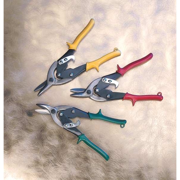 Westward Aviation Snip Set, Left/Right/Straight, 9 3/4 in, Steel - 4PM06