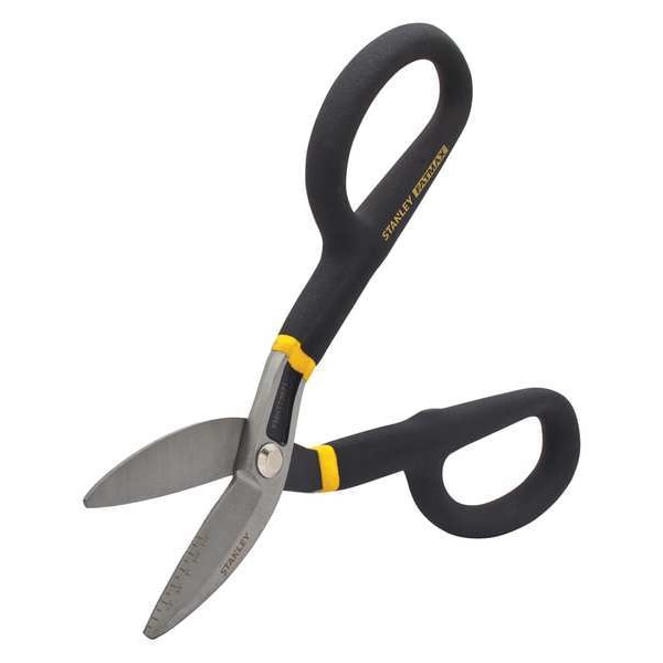 Stanley Tinners Snip, Left/Right/Straight, 10 in, Steel - FMHT73571