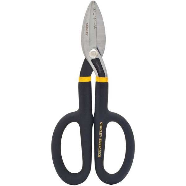 Stanley Tinners Snip, Left/Right/Straight, 10 in, Steel - FMHT73571