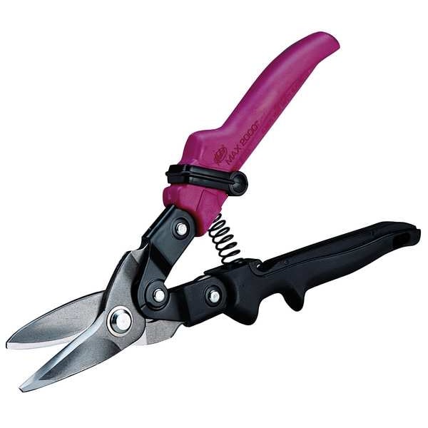 Malco Aviation Snip, Left, 10 in, Fine Blanked Hardened Alloy Steel - M2001