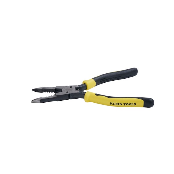 Klein Tools Pliers, All-Purpose Needle Nose, Spring Loaded, Cuts, Strips, 8.5-Inch - J206-8C