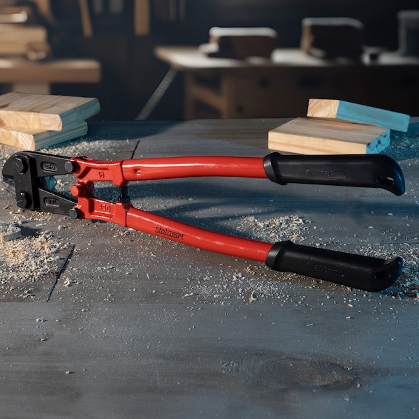 Stalwart 18-Inch Bolt Cutter with Ergonomic Grips - 75-HT2001