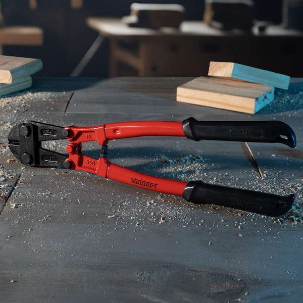 Stalwart 14-Inch Bolt Cutter with Ergonomic Grips - 75-HT2000