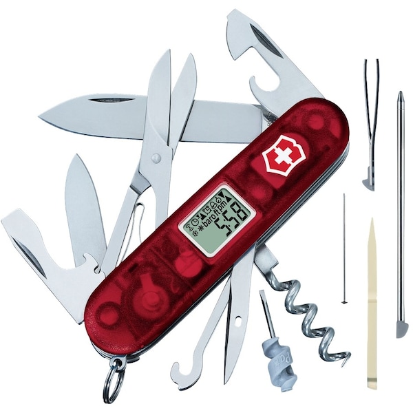 Swiss Army Brands Victorinox 53858 Traveller Ruby 91Mm - VIC-1.3705.AVT-X1