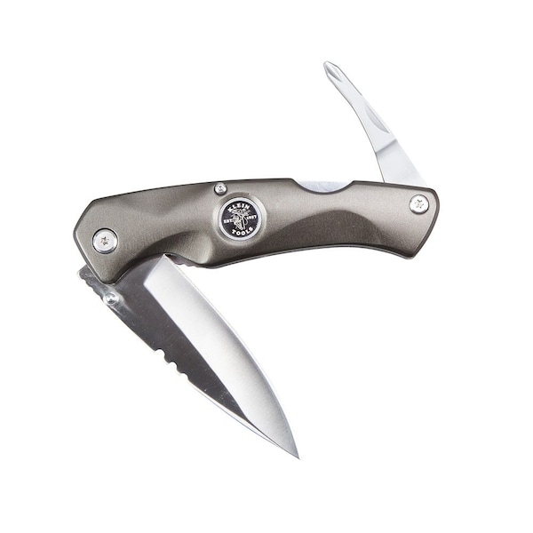Klein Tools Electrician's Pocket Knife w/#2 Phillips - 44217