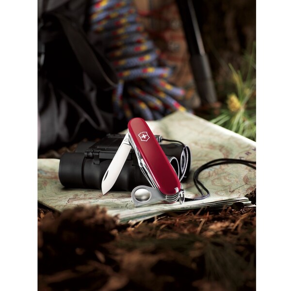 Swiss Army Brands 2024 Victorinox 56791 Explorer Red 91Mm, Clam Pack - VIC-1.6703.B1-X1