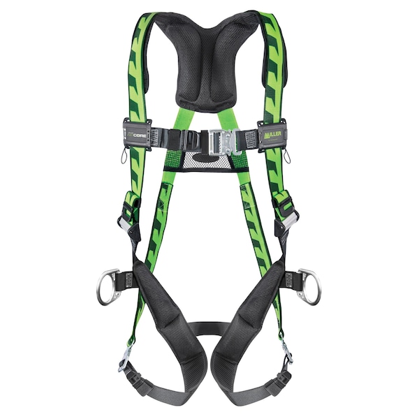 Honeywell Miller Full body Harness, 1D, 4XL - AC-QC/4XLGN