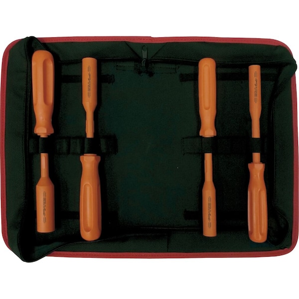 Ega Master SET OF 4  SOCKET SCREWDRIVERS (10 - 17 MM) 1000 V - 74691