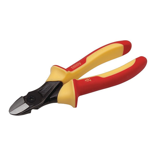Bahco Bahco Diagonal Cutting Pliers, Insulated, 7" - 2101S-180