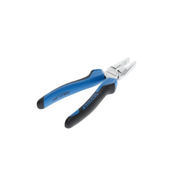 Gedore Combination Pliers, 7", Jaw Length: 38mm - 8210-180 JC