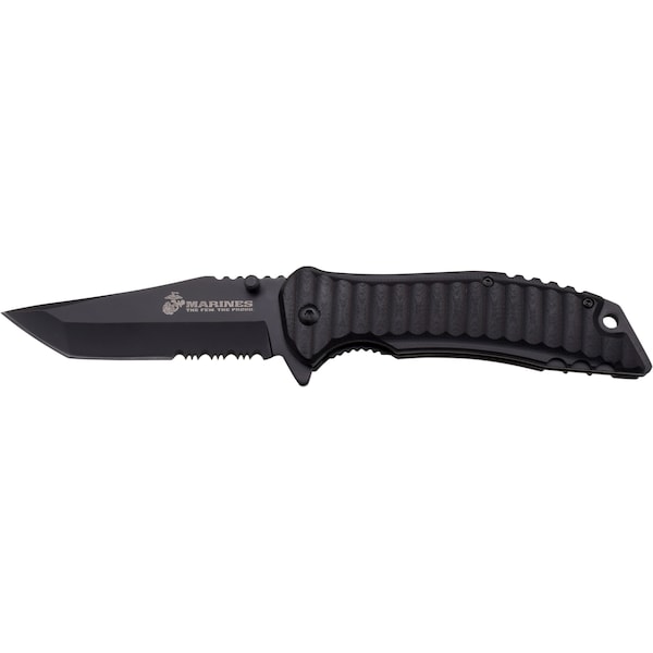Master Cutlery 2017 Master Mt&Marine 4.5In Clsd Hs Blk Folder Blk G10 Hdl - MAS-M-1038BK