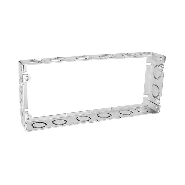Southwire Electrical Box Hardware, 4 Gangs, Steel, Multi Gang Box Type - GBEX-1584
