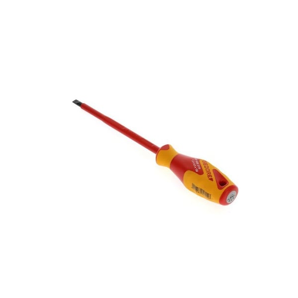 Gedore Insulated Screwdriver, Slotted, 6.5mm Slotted 6.5mm x 1.2mm - VDE 2170 6,5