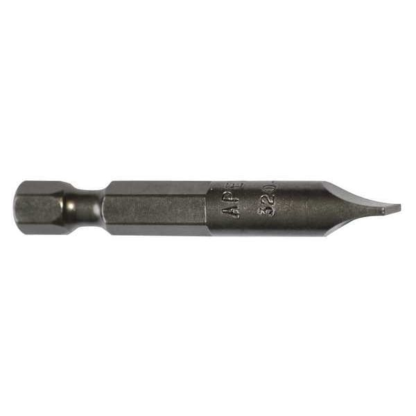 Apex Tool Group Power Bit, SAE, 1/4", Hex Power Drive, PK5 - 320-3X-5PK