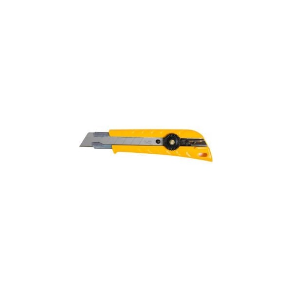 Olfa OLFA® L-1 Pistol Grip Ratchet-Lock Utility Knife - Yellow - 5003