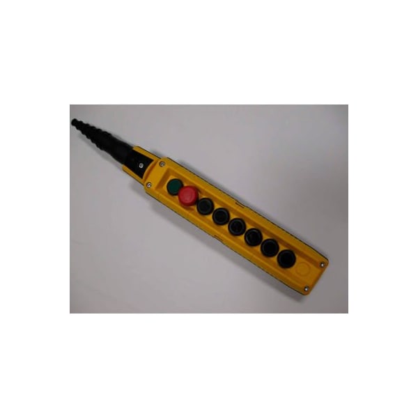 Controles Springer Co T.E.R., Pendant MIKE F70BY12000600001, 8 Botones, Amarillo, Botones de 2 Velocidades - F70BY12000600001