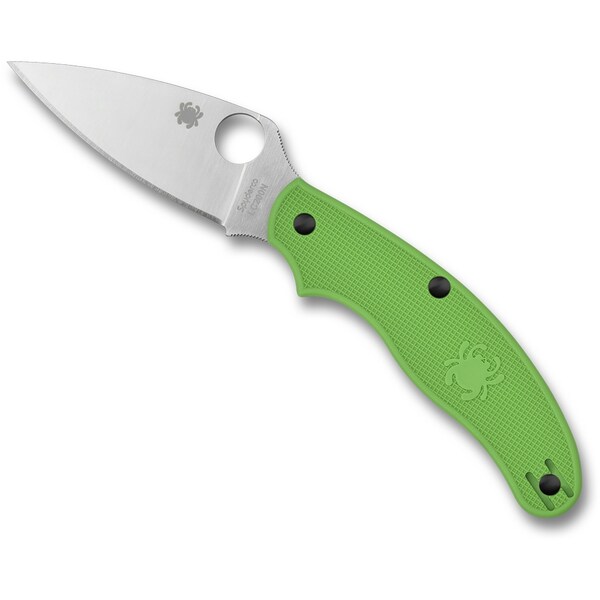 Spyderco 2024 Spyderco Reveal 10, Uk Penknife Salt Green Lc200N Steel, Plain Edge - SPY-C94PGR