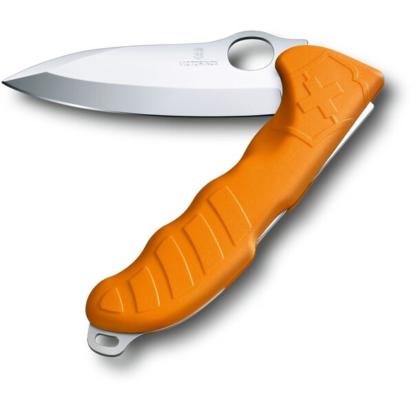 Swiss Army Brands 2024 Victorinox Hunter Pro Orange With Nylon Pouch Wood 130Mm - VIC-0.9411.M9
