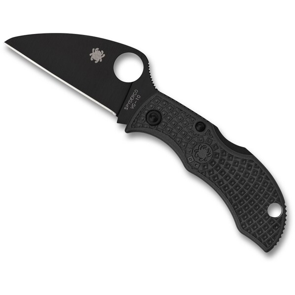 Spyderco 2024 Spyderco Reveal 6 Manbug Wharnclife Black Blade Plain Edge - SPY-MBKWPBK