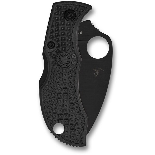 Spyderco 2024 Spyderco Reveal 6 Manbug Wharnclife Black Blade Plain Edge - SPY-MBKWPBK