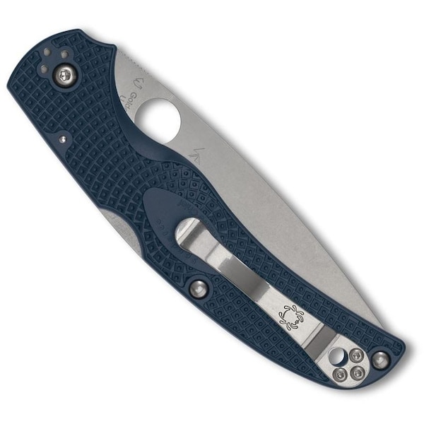 Spyderco 2024 Spyderco Reveal 13 Native Chief Blue Lightweight Cpm Spy 27, Plain Edge - SPY-C244PCBL