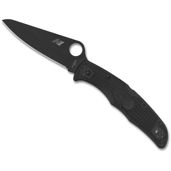 Spyderco 2024 Spyderco, Reveal V4, Pacific Salt 2, Black Frn, Black Blade, Plain Edge - SPY-C91PBBK2
