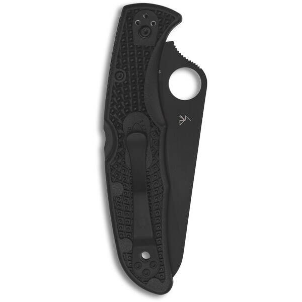 Spyderco 2024 Spyderco, Reveal V4, Pacific Salt 2, Black Frn, Black Blade, Plain Edge - SPY-C91PBBK2