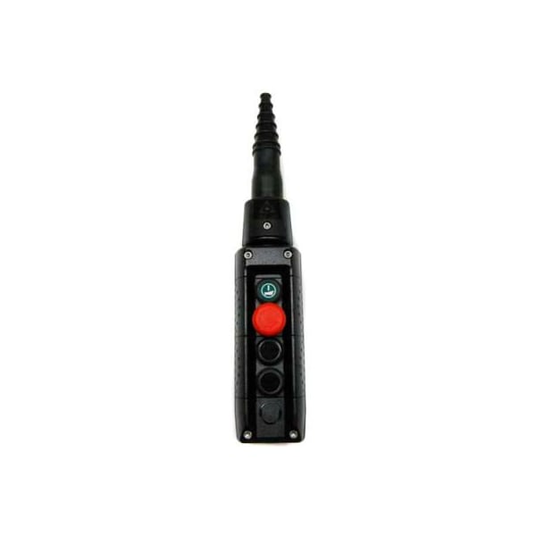 Controles Springer Co T.E.R., Colgante MIKE, 4 Botones, Negro, Botones de 1 Velocidad - F70AB12020000001