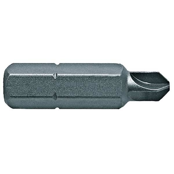 Apex Tool Group Torsion Bit, SAE, 1/4", Hex, #5, 1", PK5 - 212-5-5PK