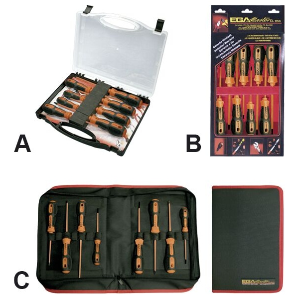 Ega Master SET OF 6 SCREWDRIVERS MASTERTOK 1000 V - 76923