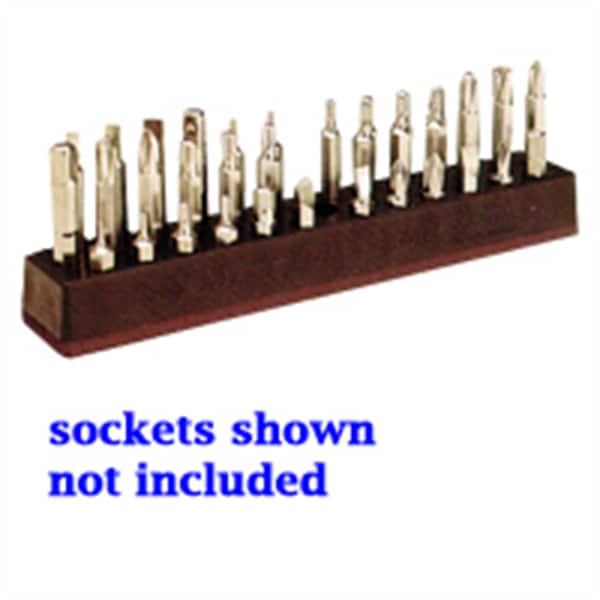 Mechanics Time Saver 1/4 in. Magnetic Yellow 37-Piece Bit Holder - 583