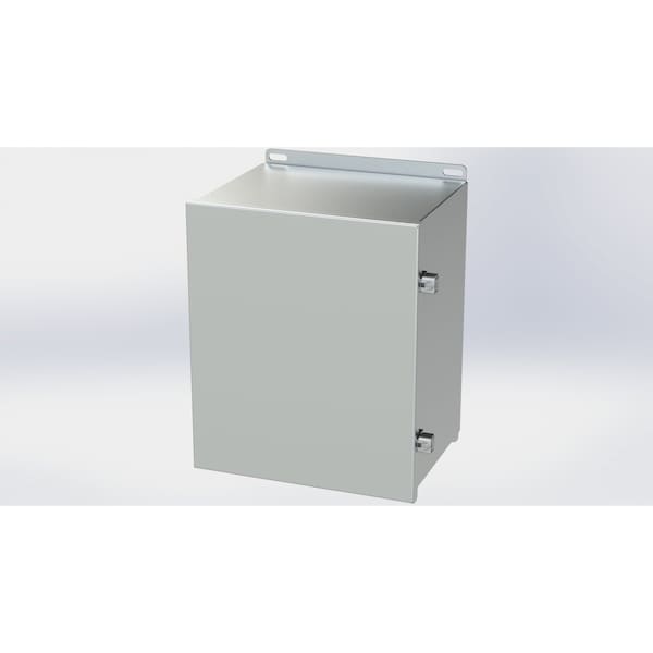 Saginaw Control & Engineering 304 Stainless Steel Electrical Enclosures, 12.13 in H, 8 in D, 10 in W, NEMA 3R, 4, 4X, 12, 13 - SCE-12108CHNFSS