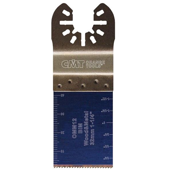 Cmt 1.25 in. Plunge & Flush Cut for WoodMetal - CMT0MM12 X1