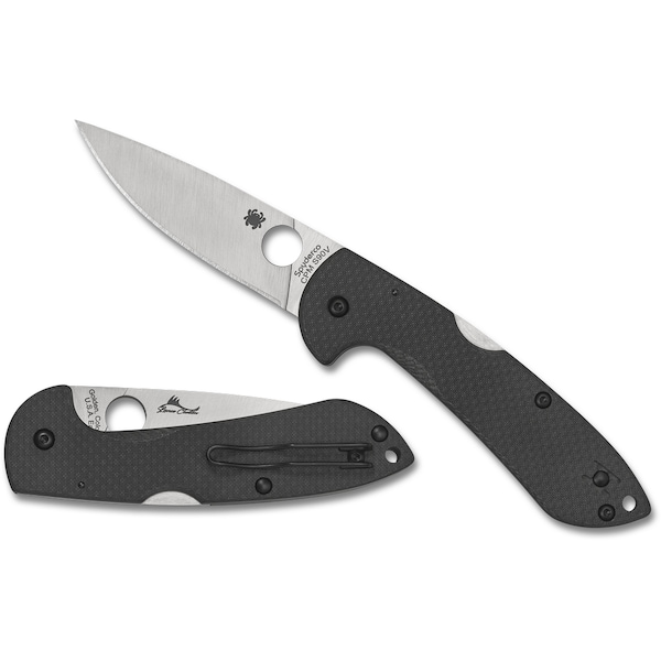 Spyderco 2022N Spyderco, Reveal 11, Siren Carbon Fiber Cpm S90V Sprint Run - SPY-C247CFP